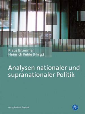 cover image of Analysen nationaler und supranationaler Politik
